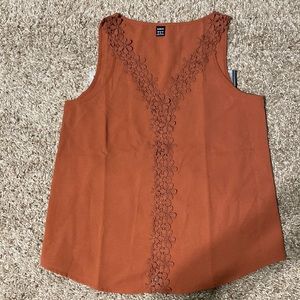 medium rust color tank top